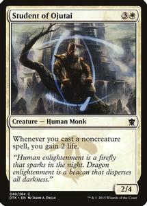 Student of Ojutai Magic The Gathering Dragons of Tarkir