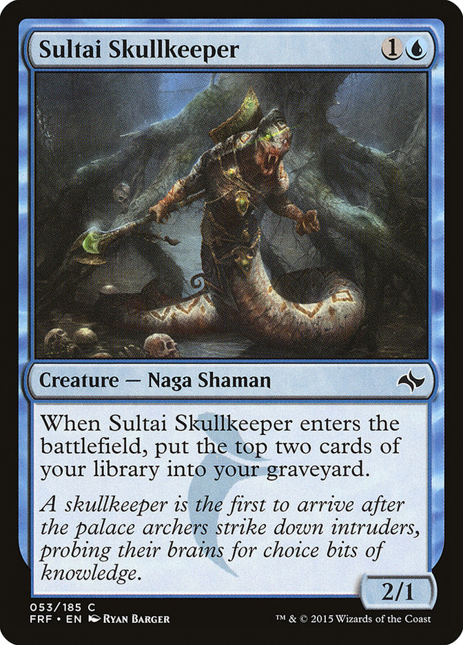 Sultai Skullkeeper - Magic The Gathering - Fate Reforged