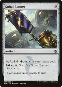 Sultai Banner Magic The Gathering Khans of Tarkir