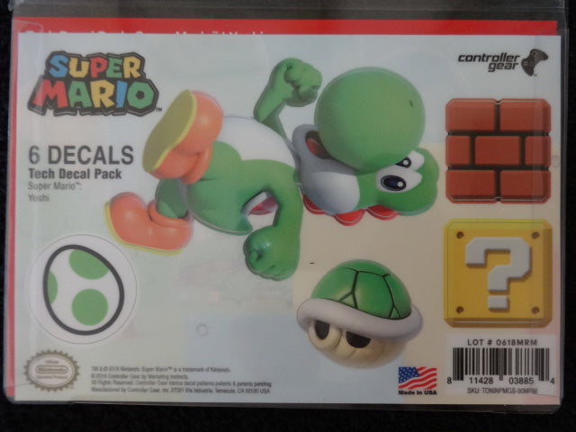 Super Mario Yoshi Tech Decals