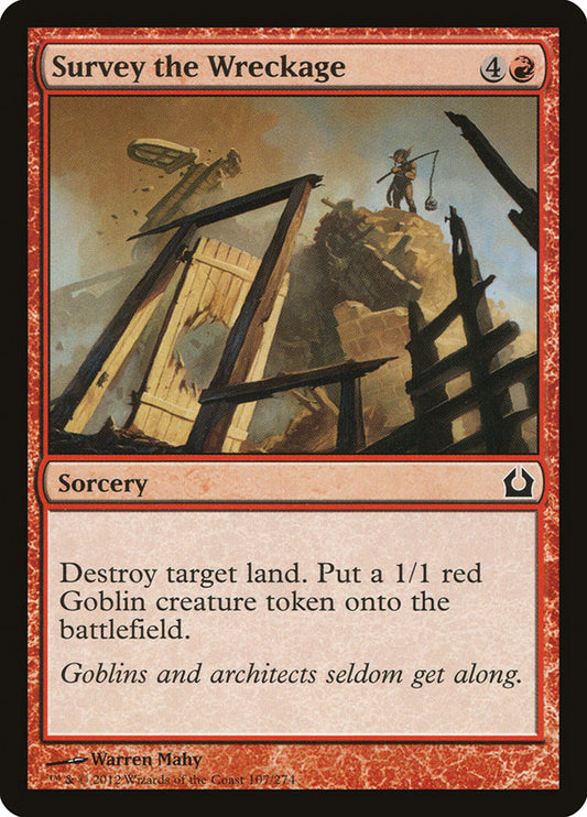 Survey the Wreckage - Magic The Gathering - Return to Ravnica
