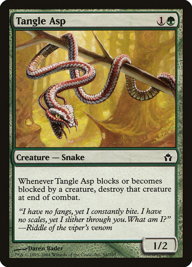 Tangle Asp Magic The Gathering Fifth Dawn