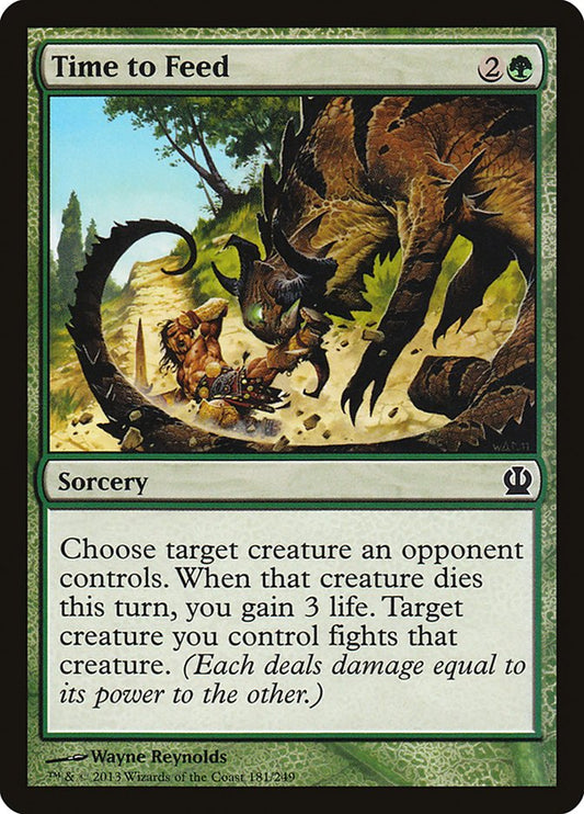 Time to Feed - Magic The Gathering - Theros