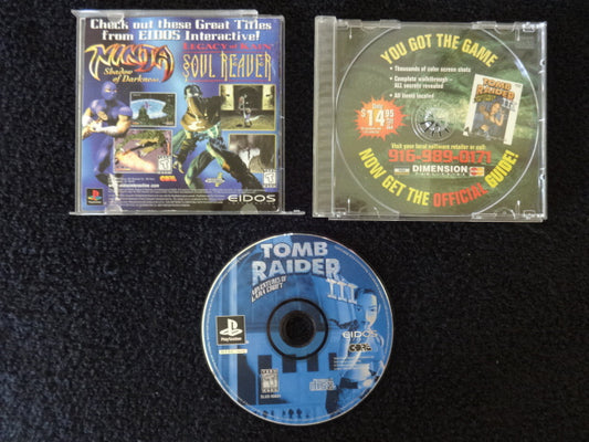 Tomb Raider III Sony PlayStation
