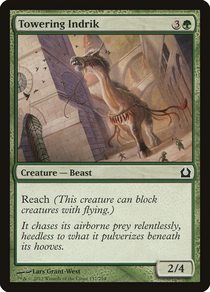 Towering Indrik Magic The Gathering Return to Ravnica