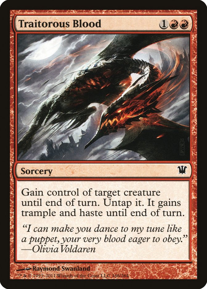 Traitorous Blood - Magic The Gathering - Innistrad