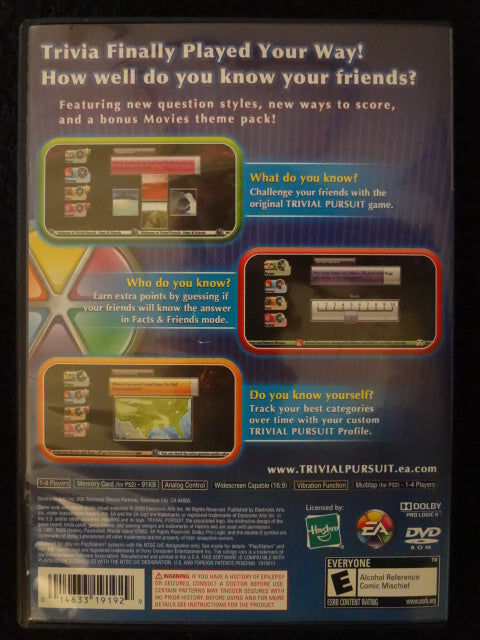 Trivial Pursuit Sony PlayStation 2