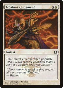 Trostanis Judgment Magic the Gathering Return to Ravnica