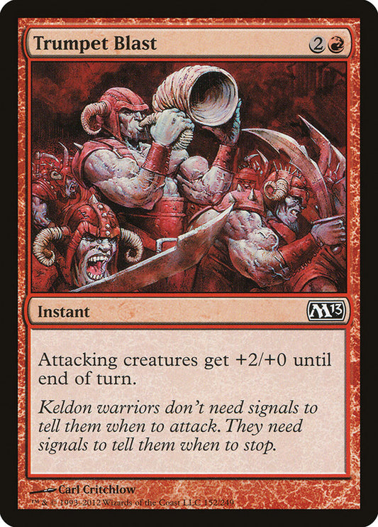 Trumpet Blast - Magic The Gathering - Magic 2013 M13