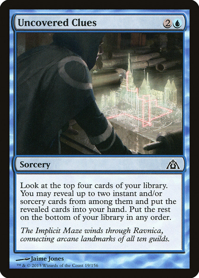 Uncovered Clues - Magic The Gathering - Dragons Maze