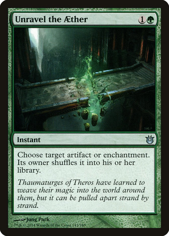 Unravel the Aether Magic The Gathering Born of the Gods