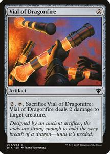 Vial of Dragonfire - Magic The Gathering - Dragons of Tarkir