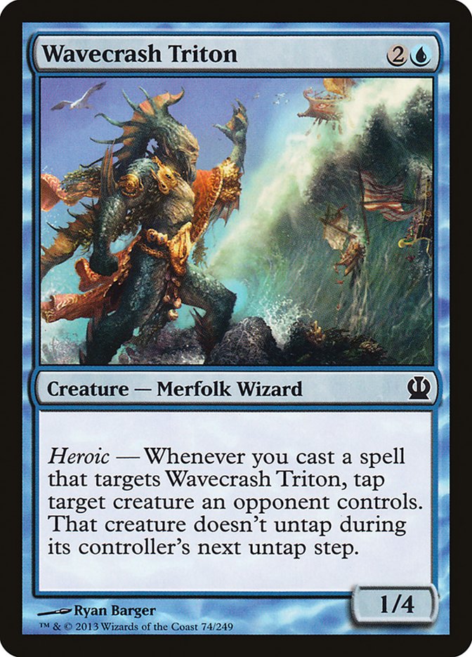 Wavecrash Triton Magic The Gathering Theros