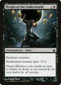 Weight of the Underworld Magic The Gathering Born of the Gods