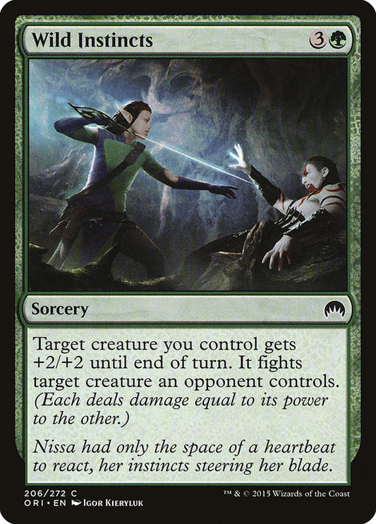 Wild Instincts - Magic The Gathering - Magic Origins