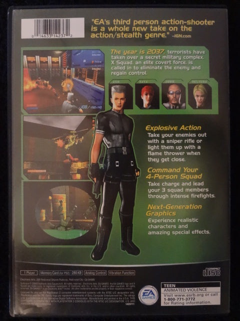 X Squad Sony PlayStation 2