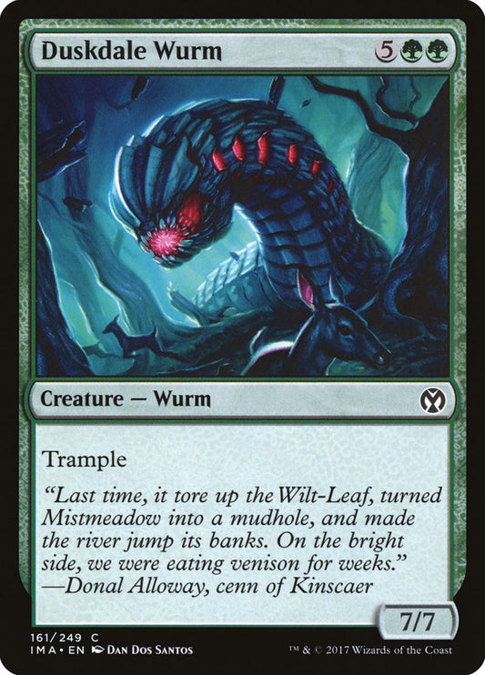 duskdale wurm - Magic The Gathering - iconic masters ima-161