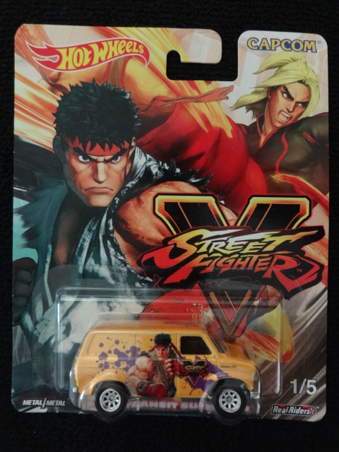 Street Fighter Hot Wheels Ford Transit Supervan