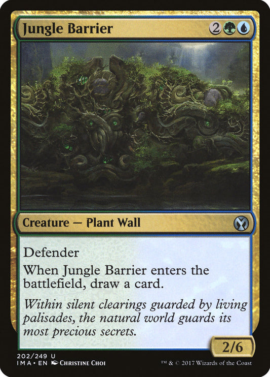 jungle barrier - Magic The Gathering - iconic masters ima-202