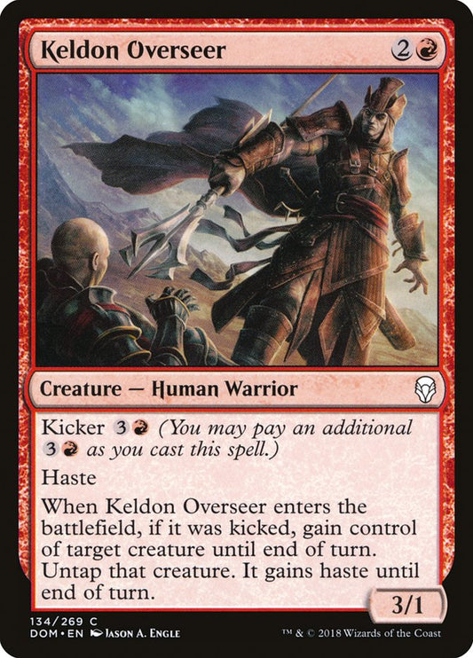 keldon overseer - Magic The Gathering - iconic masters ima-132