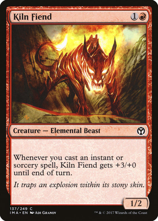 kiln fiend - Magic The Gathering - iconic masters ima-137