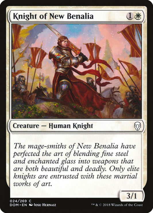 knight of new benalia - Magic The Gathering - dominaria dom-24