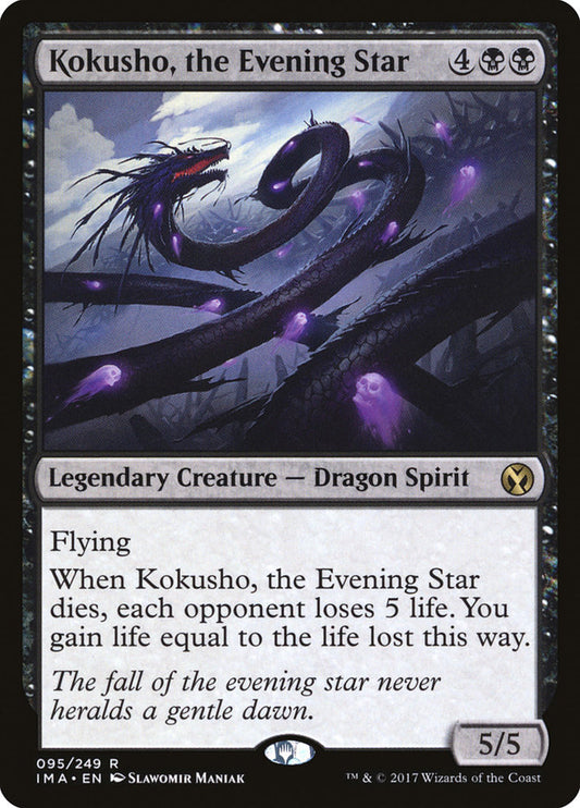 kokusho the evening star - Magic The Gathering - iconic masters ima-95