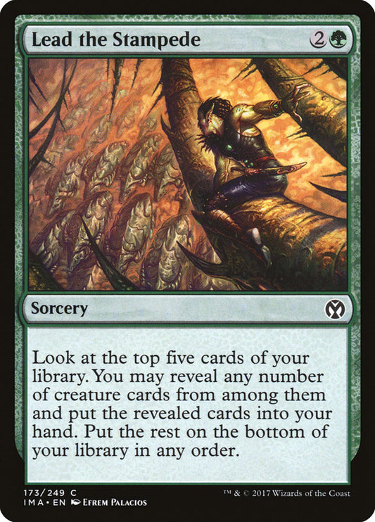 lead the stampede - Magic The Gathering - iconic masters ima-173