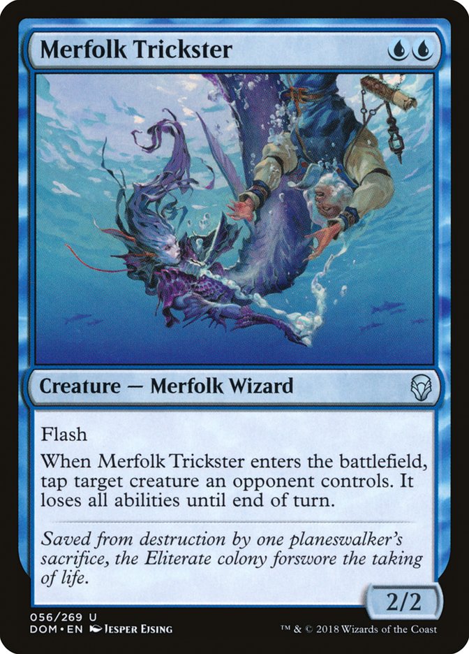 merfolk trickster - Magic The Gathering - dominaria dom-56