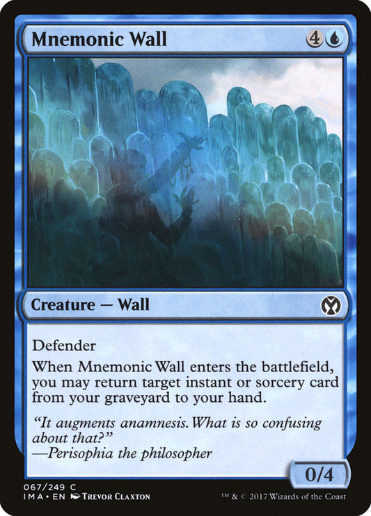mnemonic wall - Magic The Gathering - iconic masters ima-67