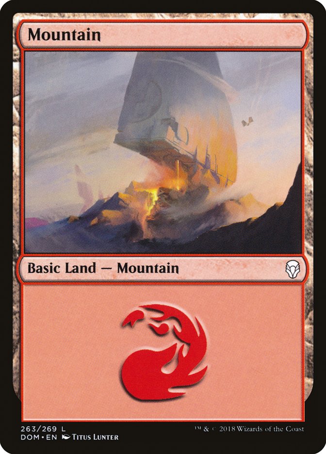 mountain magic the gathering dominara dom-263