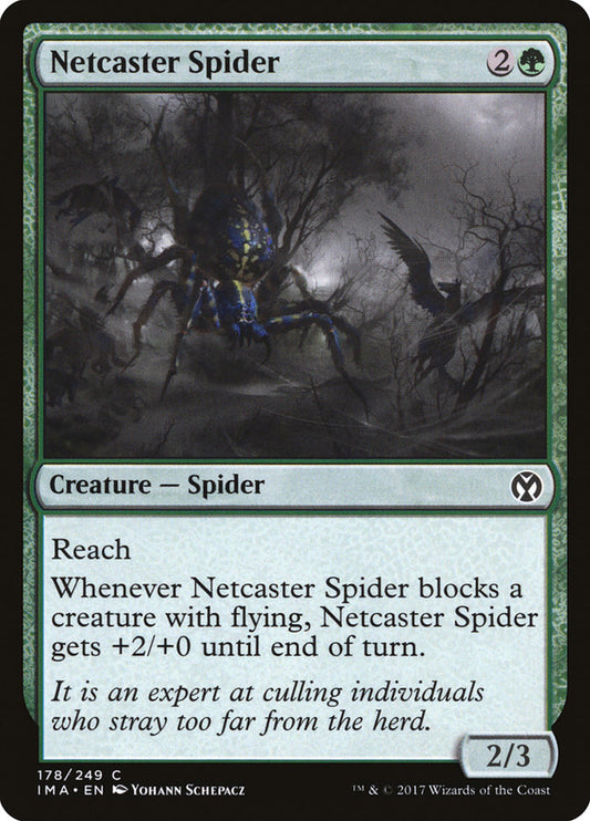 netcaster spider - Magic The Gathering - iconic masters ima-178