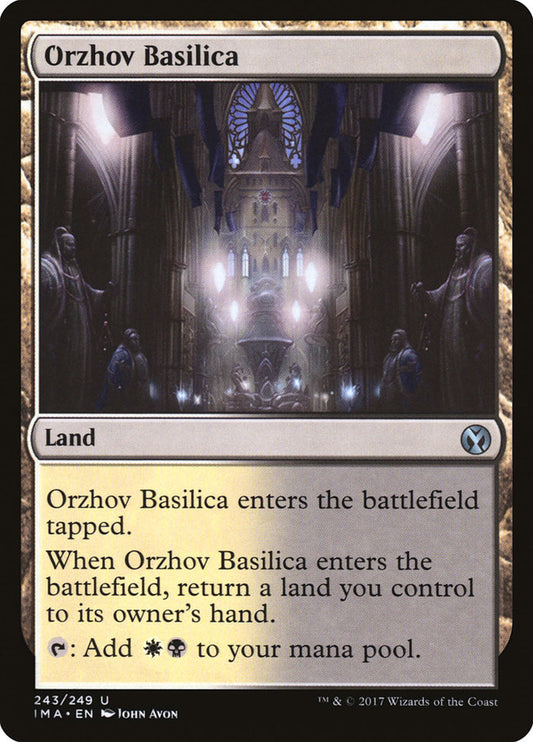 orzhov basilica - Magic The Gathering - iconic masters ima-243