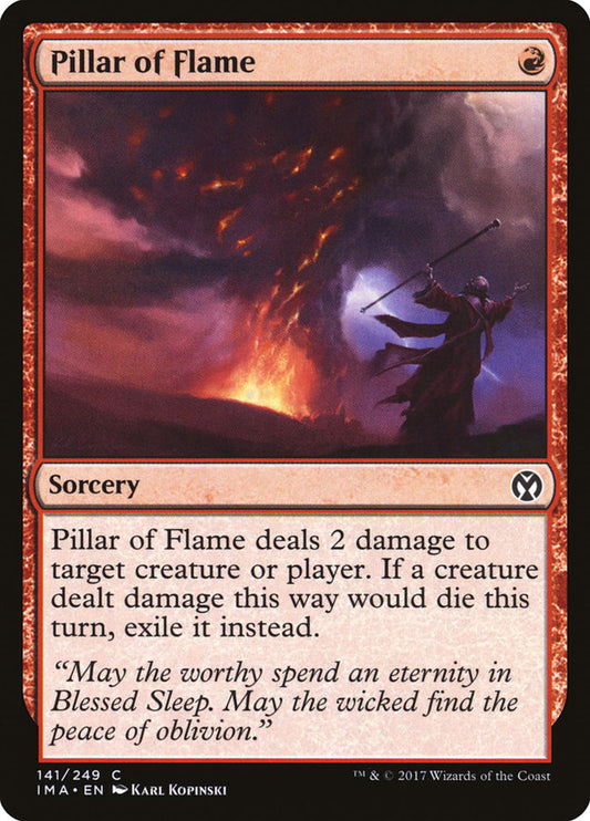 Pillar of Flame - Iconic Masters - Magic The Gathering