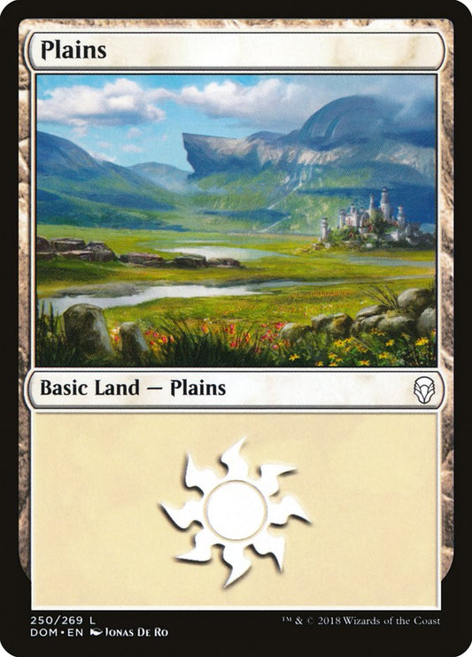 Plains - Dominaria - Magic The Gathering