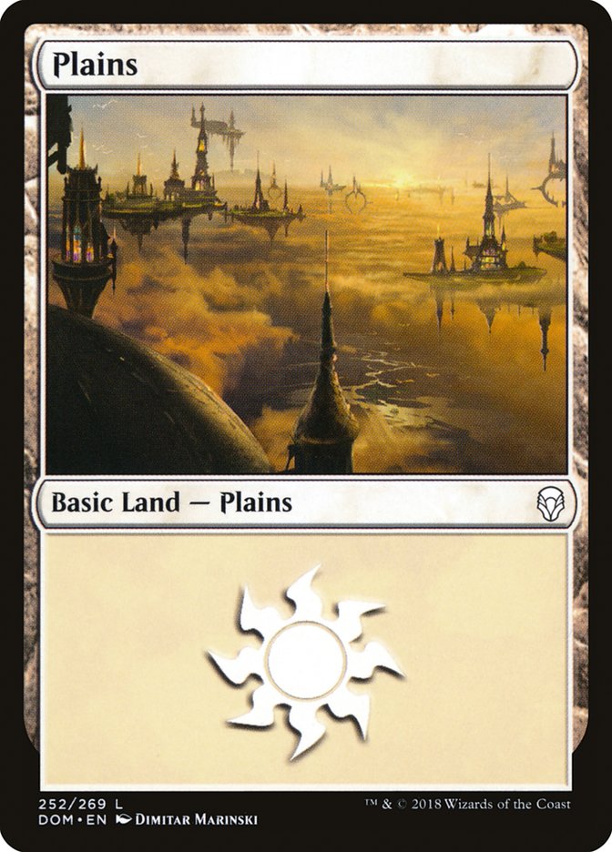 plains - Magic The Gathering - dominaria dom-252