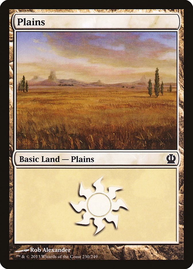plains magic the gathering theros ths-230