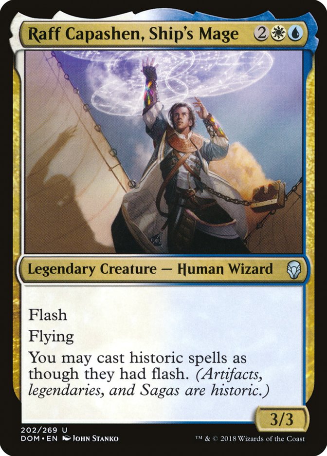 raff capashen ships mage magic the gathering dominaria dom-202