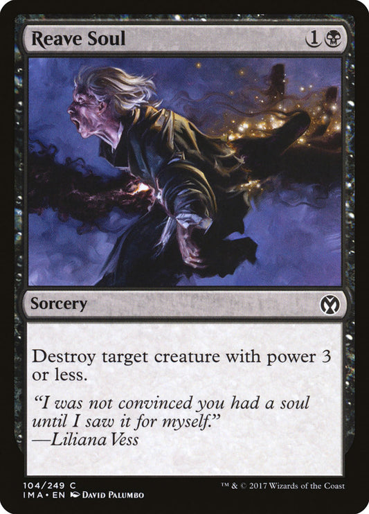 reave soul - Magic The Gathering - iconic masters ima-104