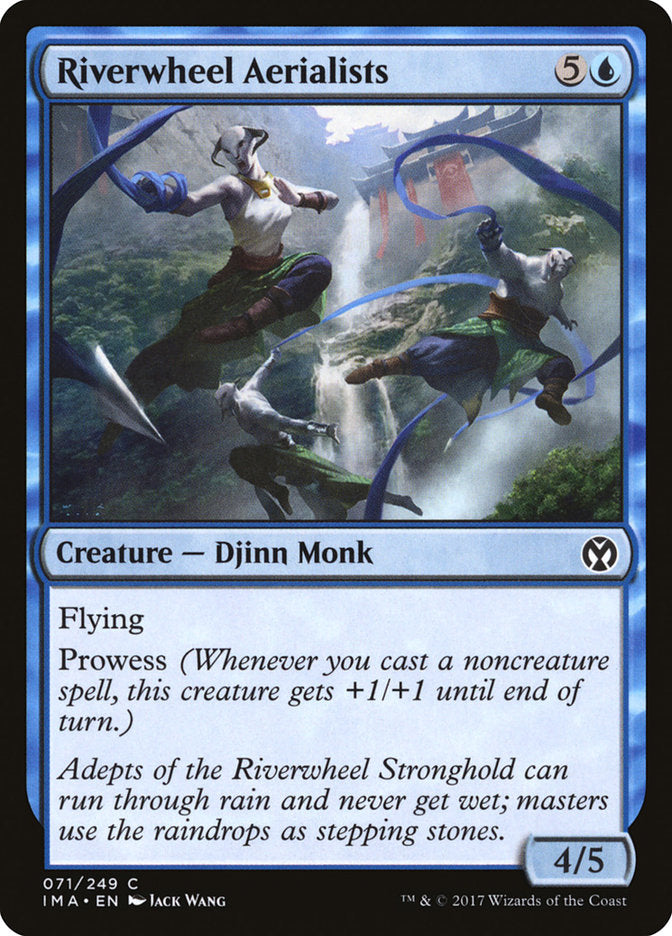 riverwheel aerialists - Magic The Gathering - iconic masters ima-71-foil