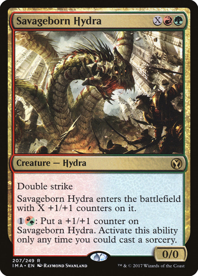 savageborn hydra - Magic The Gathering - iconic masters ima-207