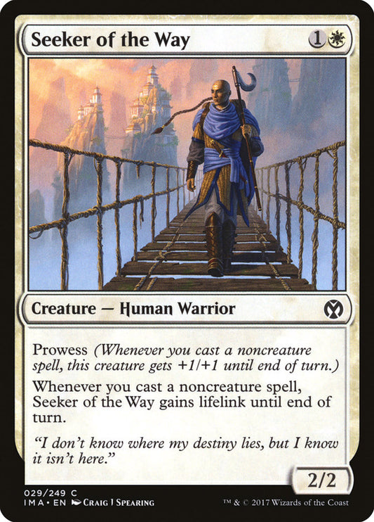 seeker of the way - Magic The Gathering - iconic masters ima-29