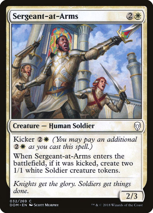 sergeant-at-arms - Magic The Gathering - dominaria dom-32