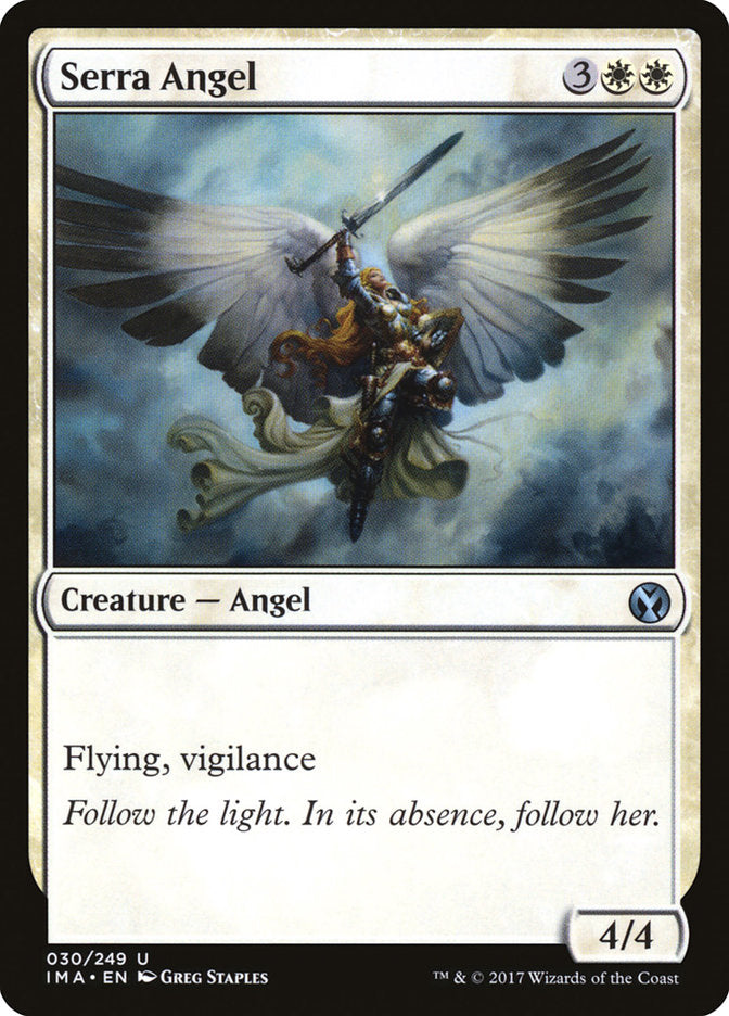 serra angel - Magic The Gathering - iconic masters ima-30 foil