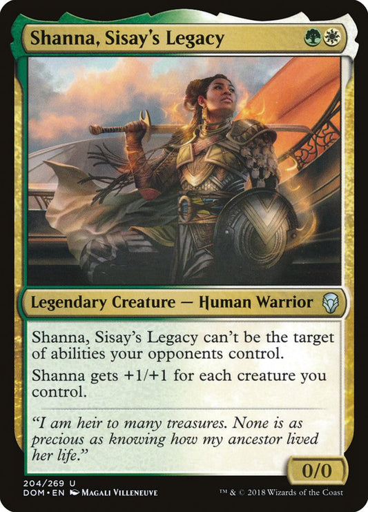 shanna sisay's legacy - Magic The Gathering - dominaria dom-204