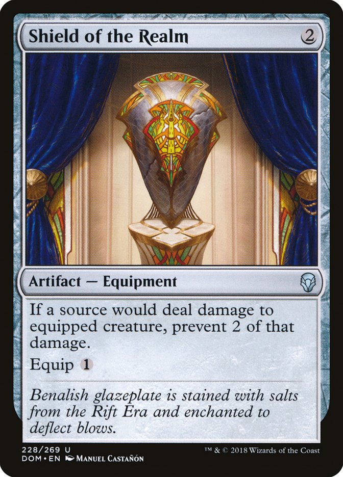 shield of the realm - Magic The Gathering - dominaria dom-228