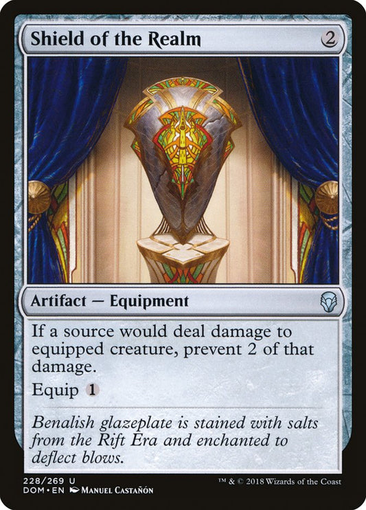 shield of the realm - Magic The Gathering - dominaria dom-228