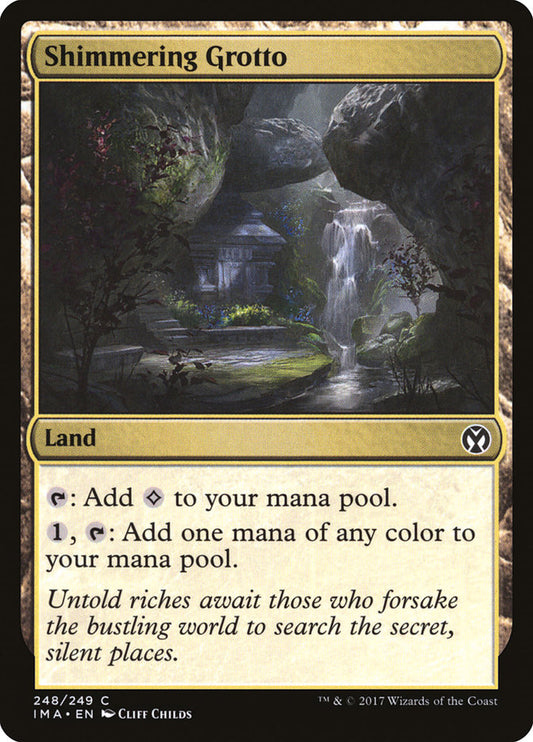 shimmering grotto - Magic The Gathering - iconic masters ima-248