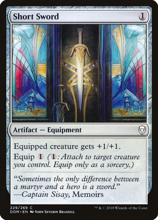 short sword - Magic The Gathering - dominaria dom-229