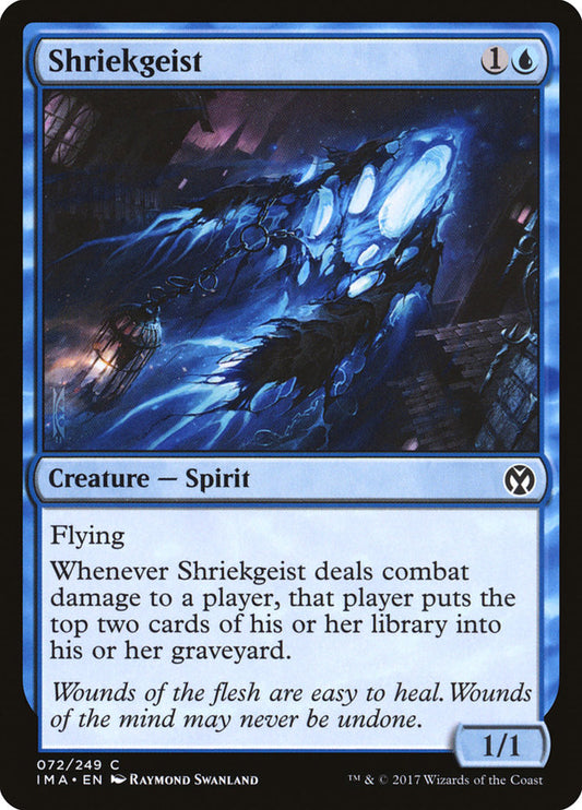 shriekgeist - Magic The Gathering - iconic masters ima-72 foil